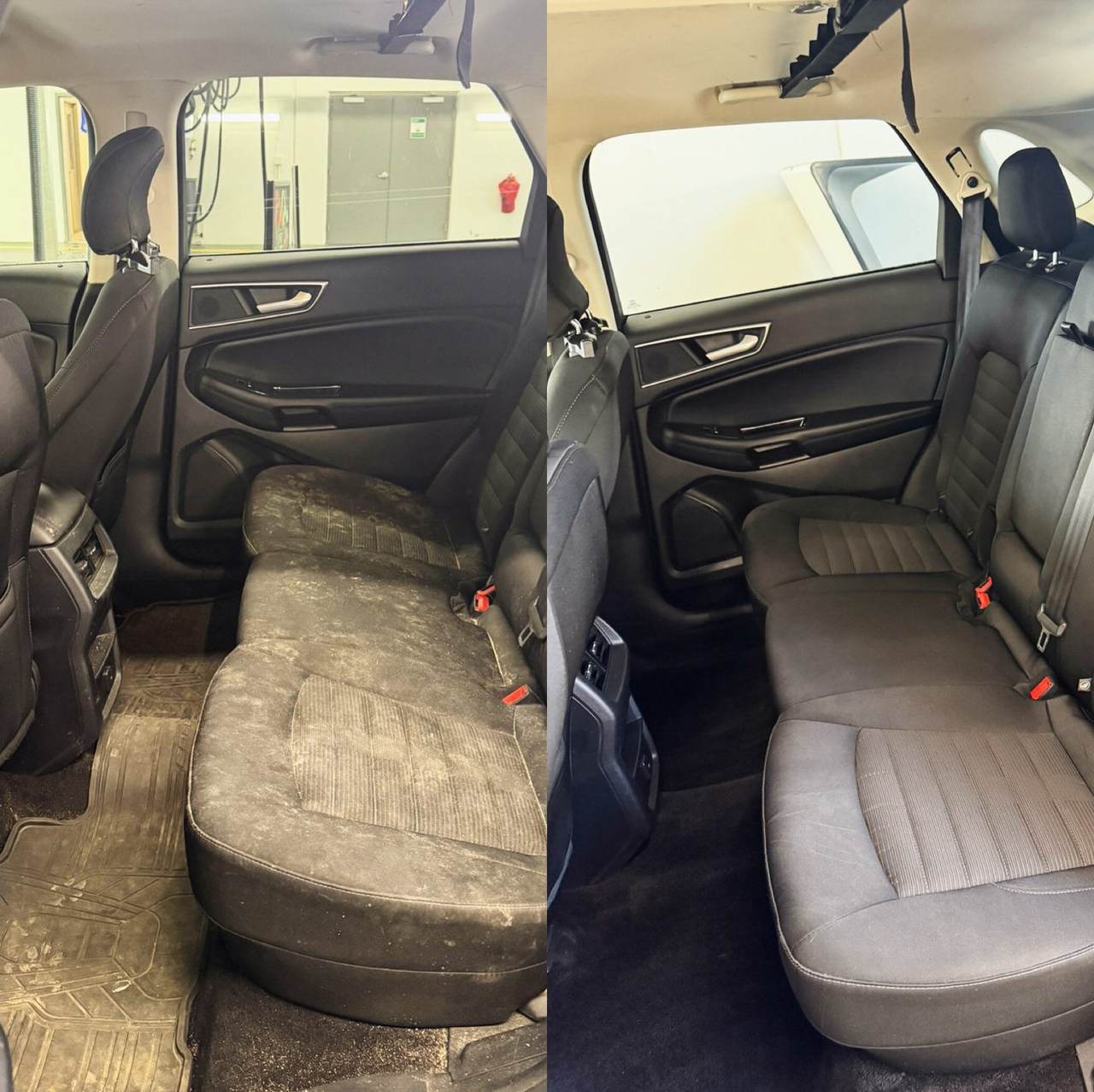 Interior before and after detailing